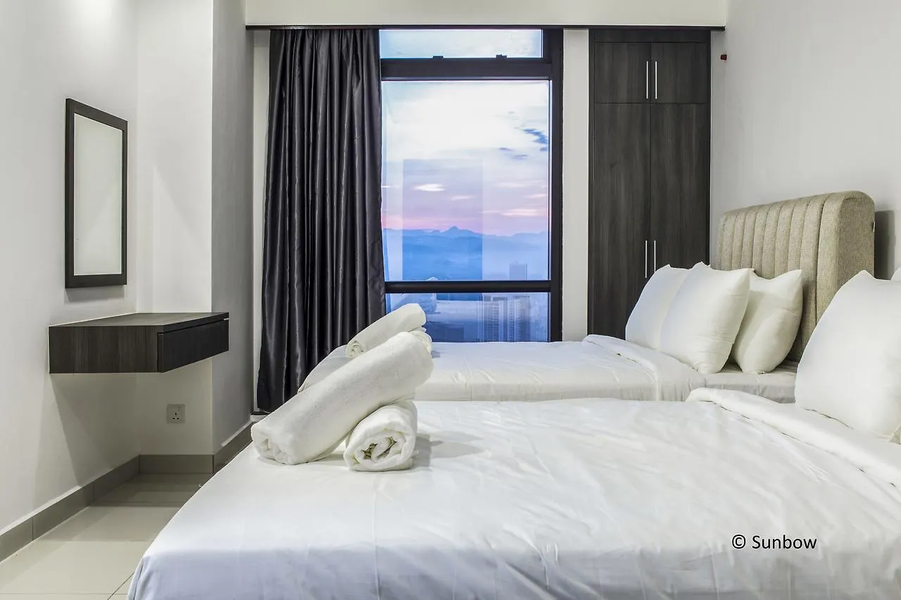 Lägenhet Sunbow Suites @ Times Square Kuala Lumpur